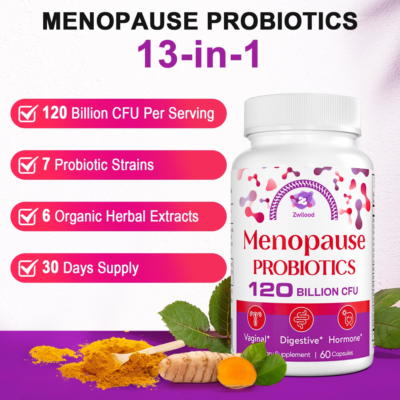 Zwllood daily dose of two capsules supports consistency and easy routine.