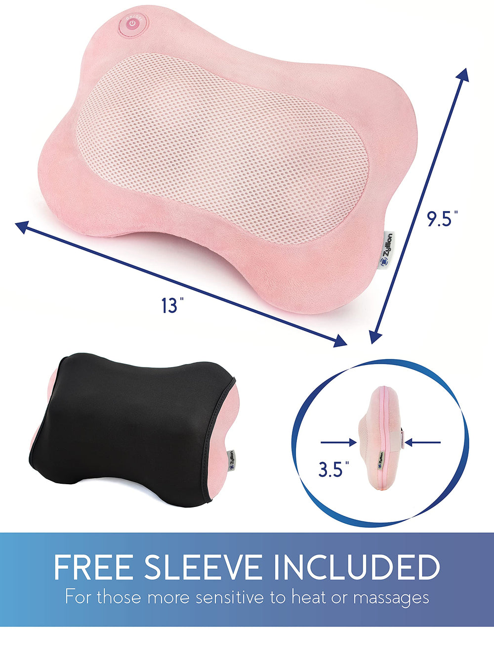 Therapy clinic setting with Zyllion massager used for neck and back care