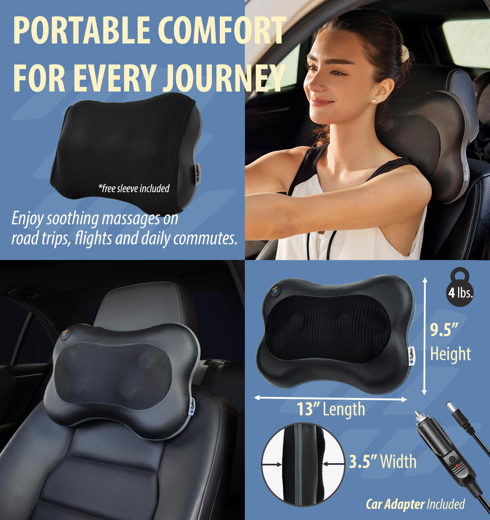 Zyllion ZMA-13 car adapter included for road trips