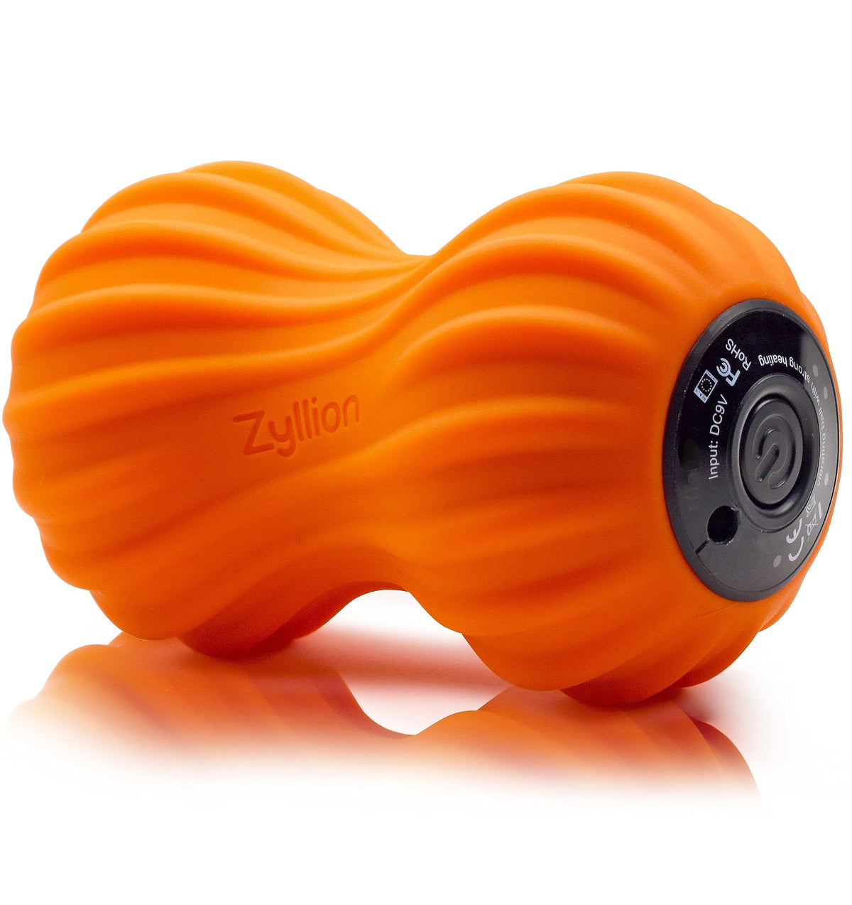 Zyllion ZMA-30 peanut massage ball front view for targeted relief