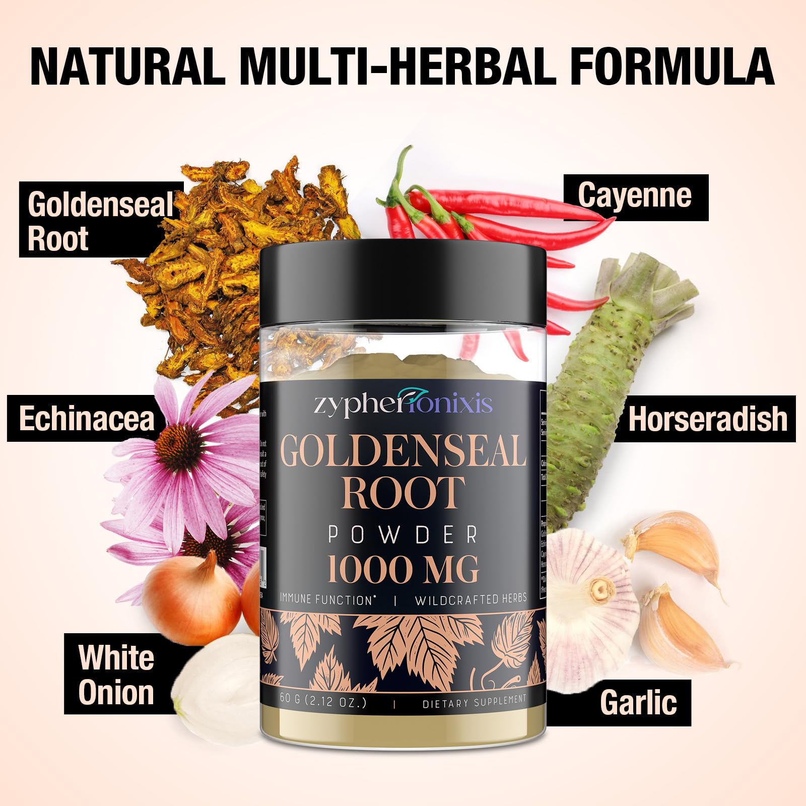 Zypherionixis wildcrafted goldenseal field harvest scene conveys natural sourcing
